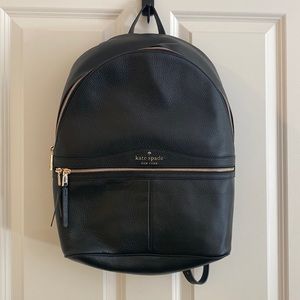 Kate spade black professional backpack